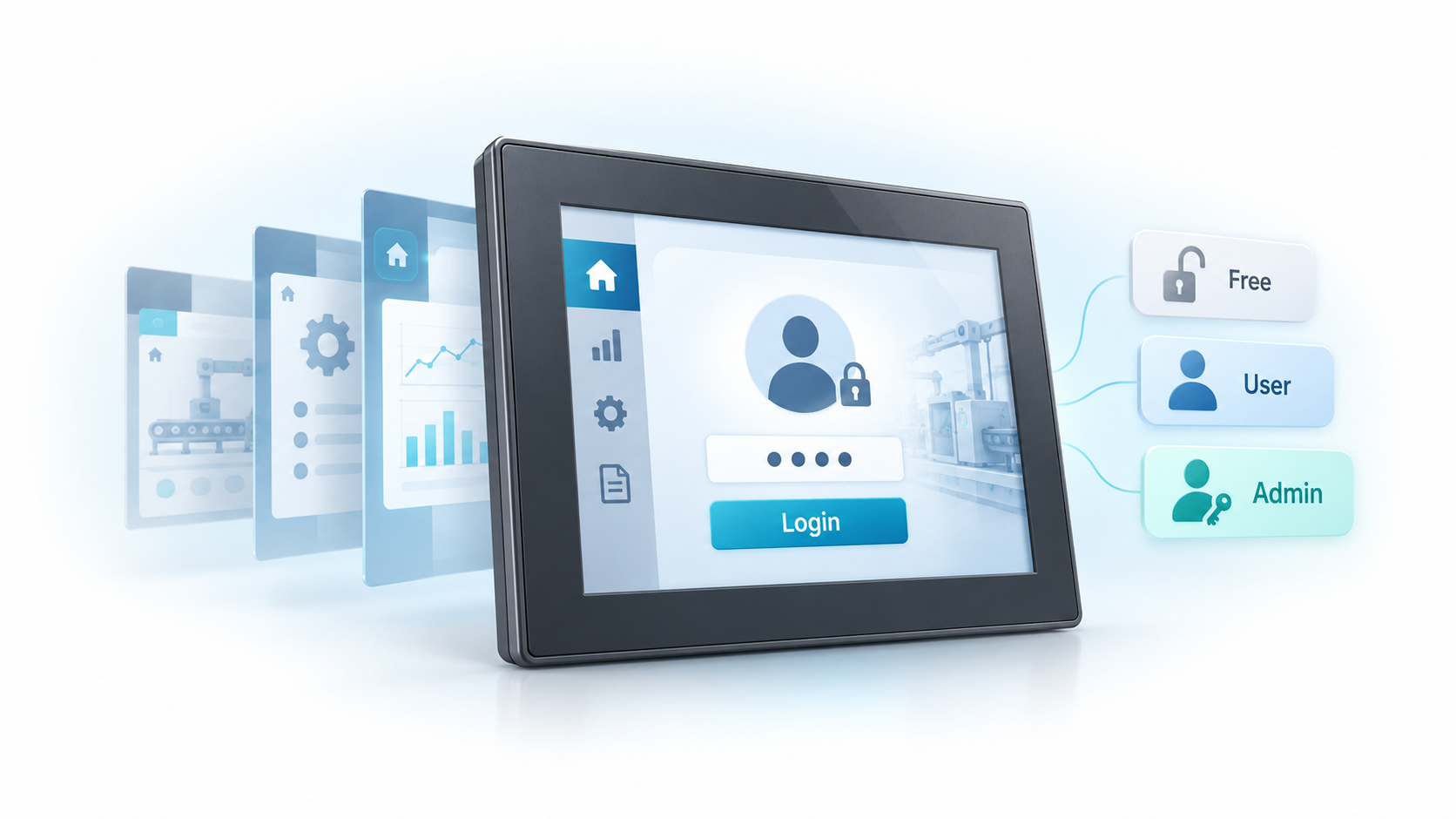 Displayseiten und Benutzerzugang steuern mit Control User Login